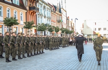 Przysięga wojskowa 71 Batalionu L7 PBOT