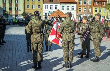 Przysięga wojskowa 71 Batalionu L7 PBOT