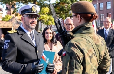 Przysięga wojskowa 71 Batalionu L7 PBOT