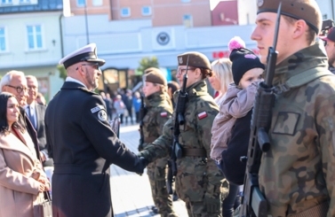 Przysięga wojskowa 71 Batalionu L7 PBOT