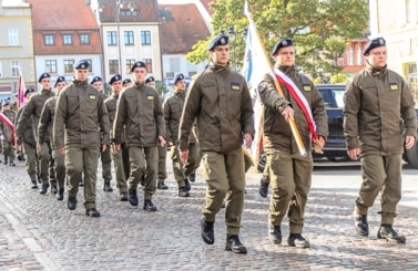 Przysięga wojskowa 71 Batalionu L7 PBOT