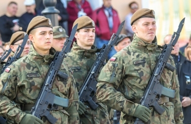 Przysięga wojskowa 71 Batalionu L7 PBOT