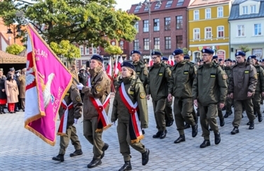 Przysięga wojskowa 71 Batalionu L7 PBOT
