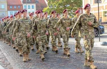 Przysięga wojskowa 71 Batalionu L7 PBOT
