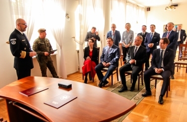 Przysięga wojskowa 71 Batalionu L7 PBOT