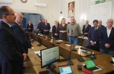 Magdalena Lenz na sesji Rady Miasta