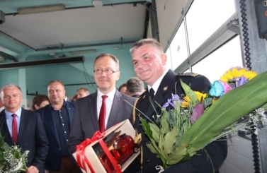 Pożegnanie komendanta Kamińskiego