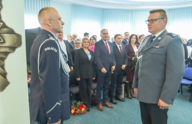 Pożegnanie Komendanta KPP Starogard