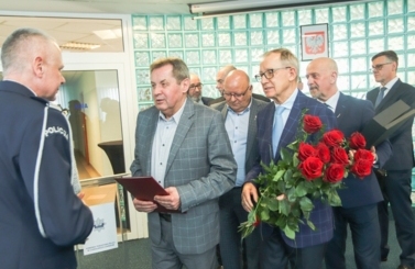 Pożegnanie Komendanta KPP Starogard