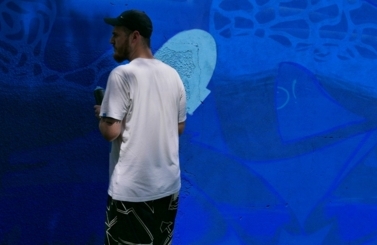 Mural przy Parku Nowe Oblicze 