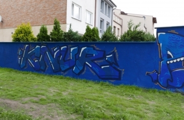 Mural przy Parku Nowe Oblicze 