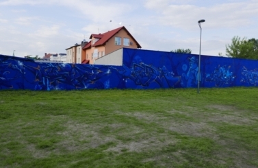 Mural przy Parku Nowe Oblicze 
