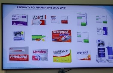 Wizyta gospodarcza w Polpharmie