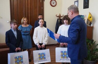 Spotkanie z zawodnikami UKS PIRAMIDA