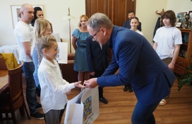 Spotkanie z zawodnikami UKS PIRAMIDA