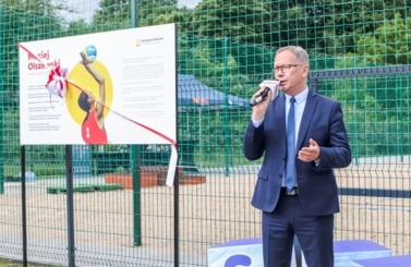 Otwarcie boisk i placu zabaw na Piekiełkach
