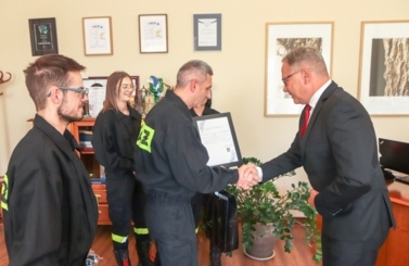 Strażacy OSP w zawodach