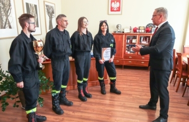 Strażacy OSP w zawodach