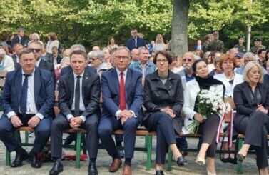 84.rocznica zbrodni niemieckiej w Lesie Szpęgawskim
