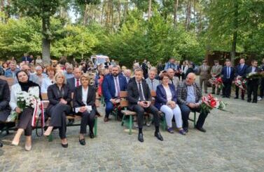 84.rocznica zbrodni niemieckiej w Lesie Szpęgawskim