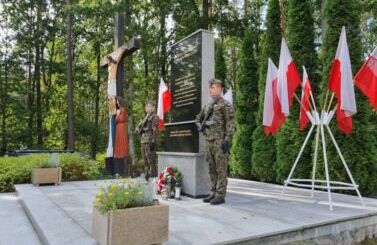84.rocznica zbrodni niemieckiej w Lesie Szpęgawskim