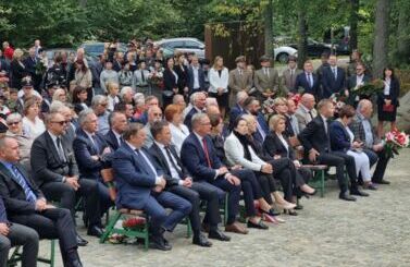 84.rocznica zbrodni niemieckiej w Lesie Szpęgawskim