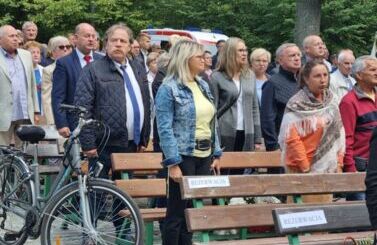 84.rocznica zbrodni niemieckiej w Lesie Szpęgawskim