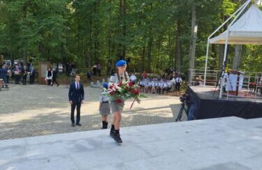 84.rocznica zbrodni niemieckiej w Lesie Szpęgawskim
