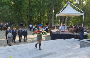 84.rocznica zbrodni niemieckiej w Lesie Szpęgawskim