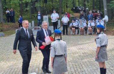 84.rocznica zbrodni niemieckiej w Lesie Szpęgawskim