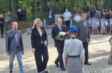 84.rocznica zbrodni niemieckiej w Lesie Szpęgawskim