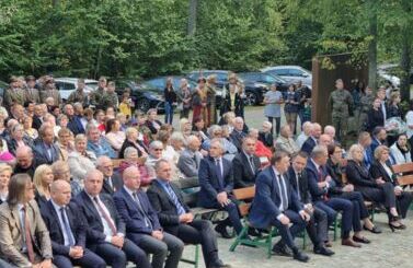 84.rocznica zbrodni niemieckiej w Lesie Szpęgawskim