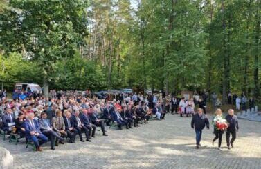 84.rocznica zbrodni niemieckiej w Lesie Szpęgawskim