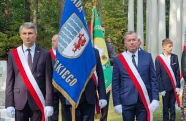 84.rocznica zbrodni niemieckiej w Lesie Szpęgawskim