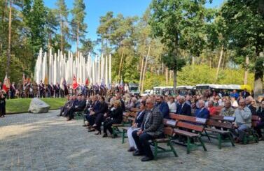 84.rocznica zbrodni niemieckiej w Lesie Szpęgawskim