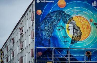 Mural Mikołaja Kopernika