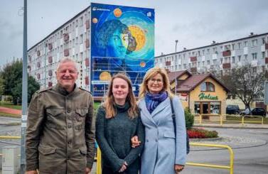 Mural Mikołaja Kopernika