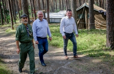 Ob&oacute;z harcerski w Skrzyni 2024