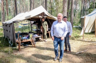 Ob&oacute;z harcerski w Skrzyni 2024