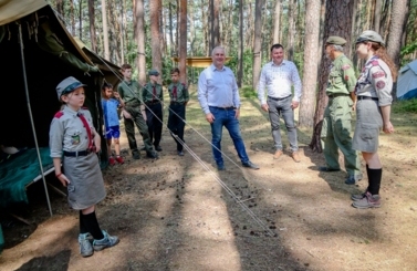 Ob&oacute;z harcerski w Skrzyni 2024
