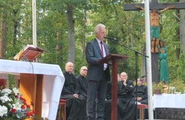 Uroczystości pod pomnikiem w Szpęgawsku 2017