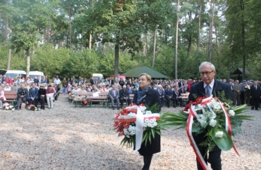 Uroczystości pod pomnikiem w Szpęgawsku 2017
