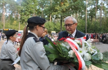 Uroczystości pod pomnikiem w Szpęgawsku 2017