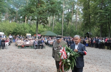 Uroczystości pod pomnikiem w Szpęgawsku 2017