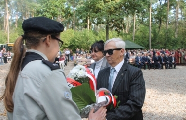 Uroczystości pod pomnikiem w Szpęgawsku 2017