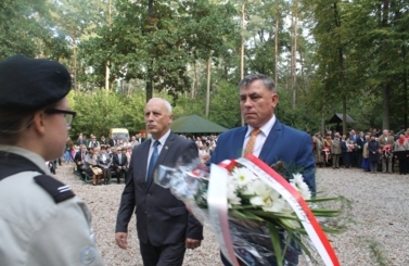 Uroczystości pod pomnikiem w Szpęgawsku 2017