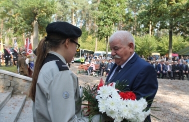 Uroczystości pod pomnikiem w Szpęgawsku 2017