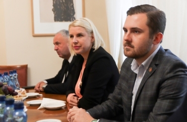 Spotkanie prezydent&oacute;w Tczew Starogard