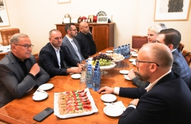 Spotkanie prezydent&oacute;w Tczew Starogard
