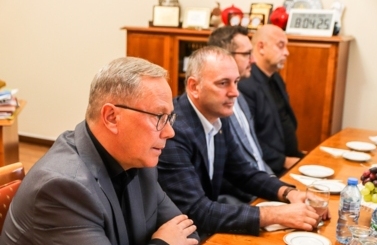 Spotkanie prezydent&oacute;w Tczew Starogard